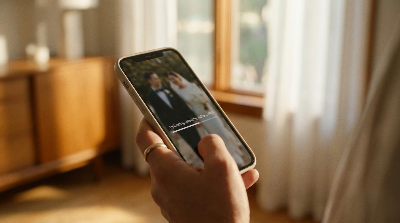 How to Send Large Wedding Video Files to Family