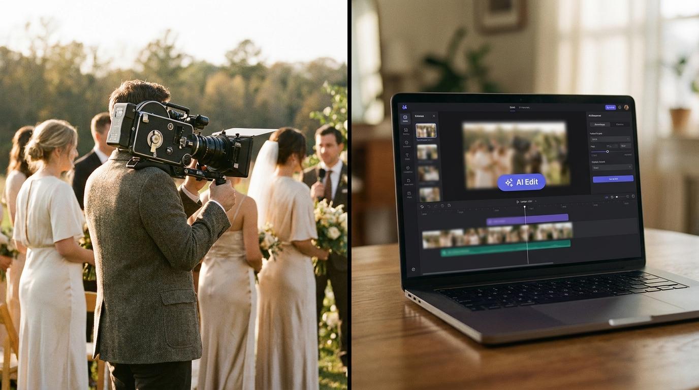 WeddingAI.video vs Traditional Wedding Videography