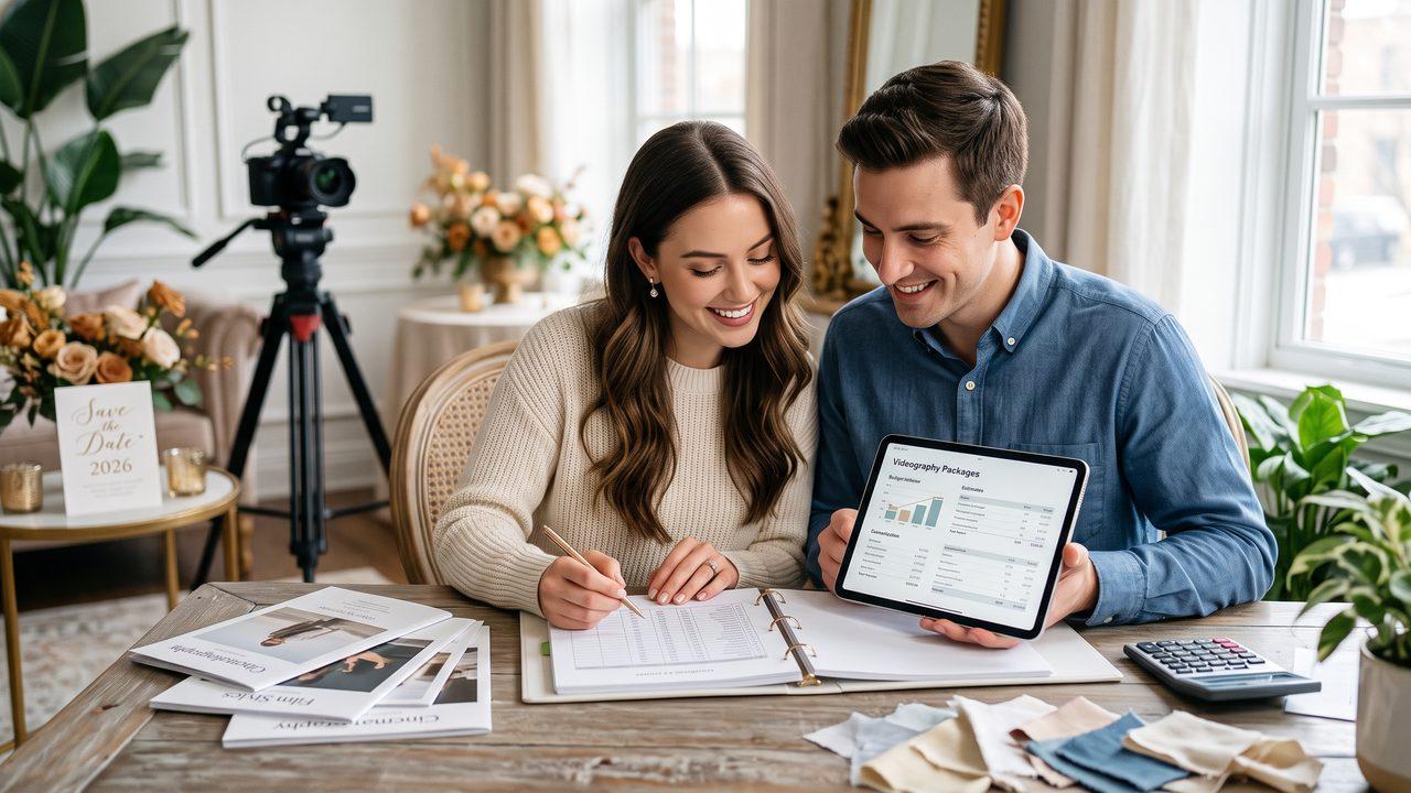 Visual illustrating: budget videographers ($1,500–$3,000)