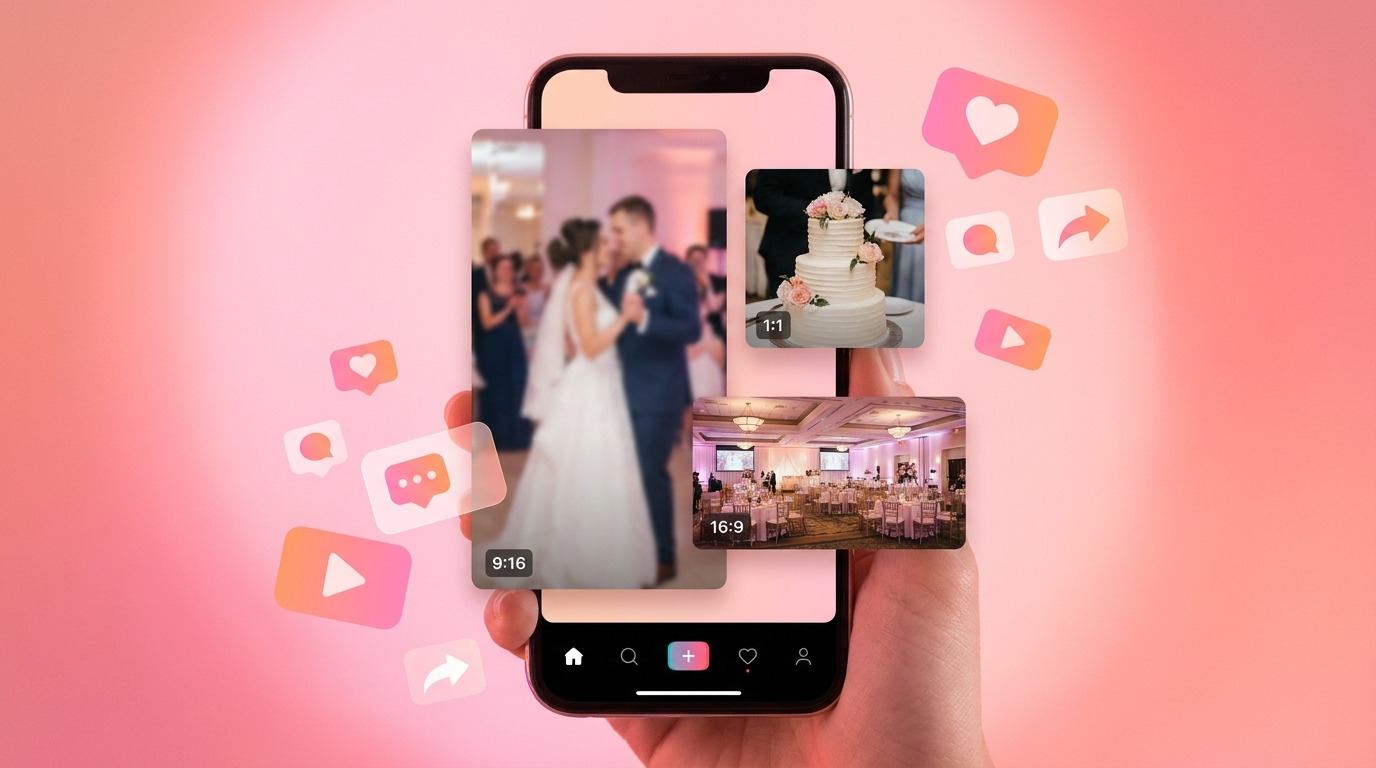 Social media pack smartphone with multiple formats