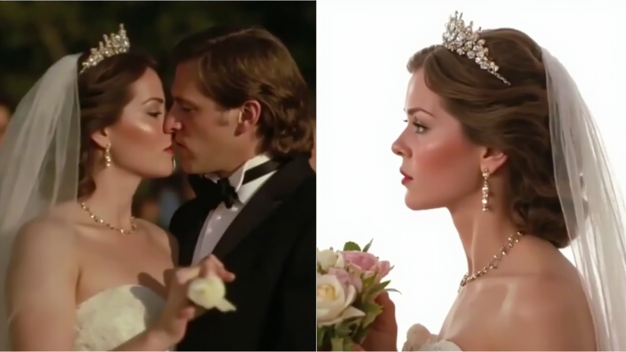 1987 wedding video restoration